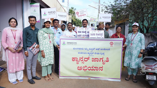 Shikaripura Marches for a Cancer-Free Karnataka: M.I.O. Brings Drums, Data, and Early Detection to the Malnad Region