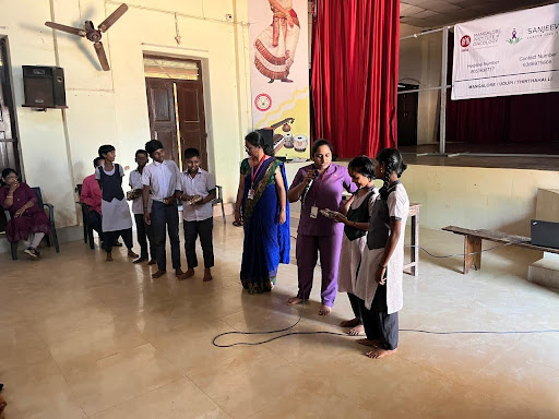 M.I.O. staff and B.E.M. School students actively participating in fun activities.