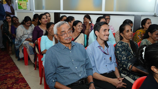 Healthcare professionals, community members, and media representatives attend the release of M.I.O.'s 10,000+ Household Cancer Awareness Survey Report in Mangaluru
